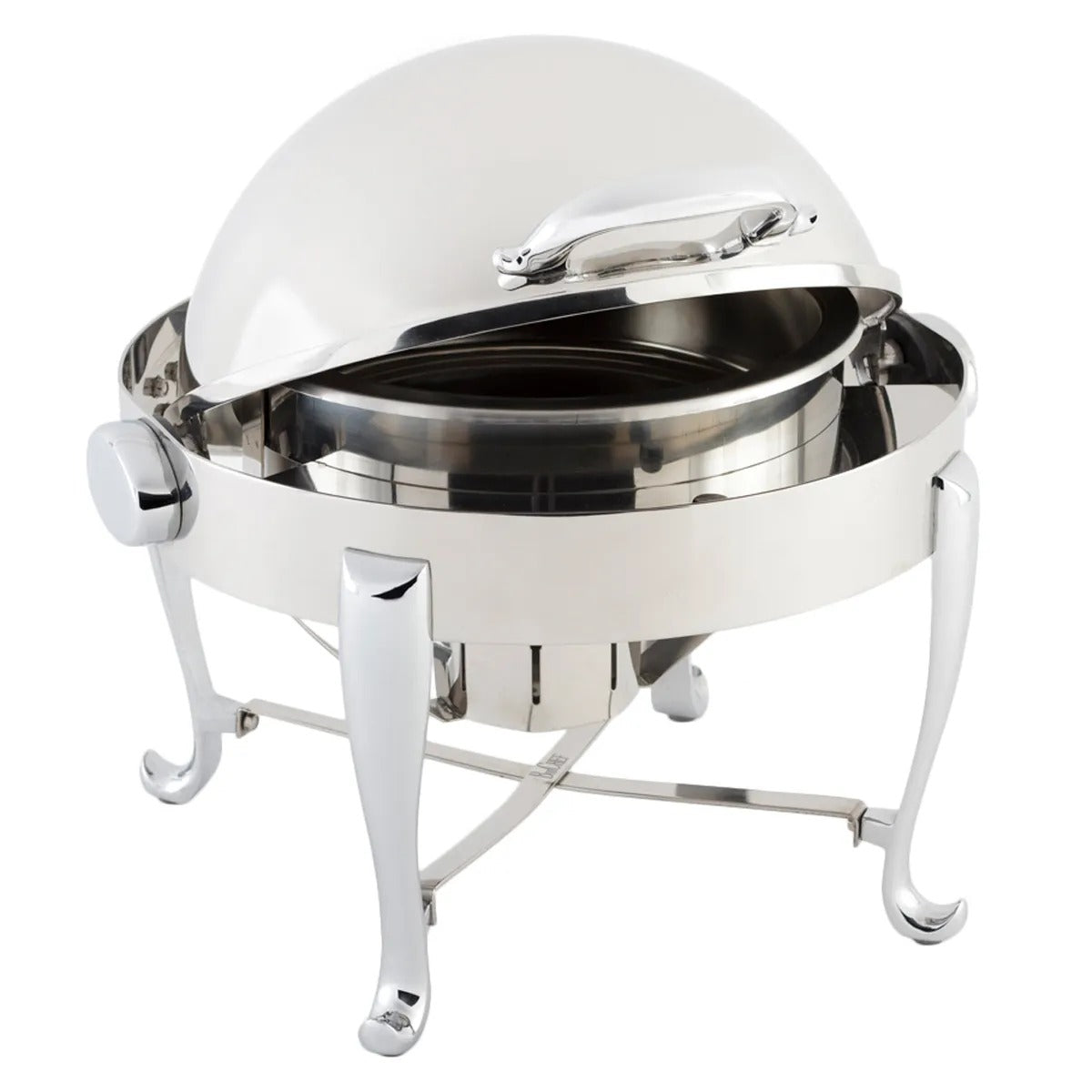 Bon Chef Roman Sleek Stainless Steel, Silver - 1/2 Size