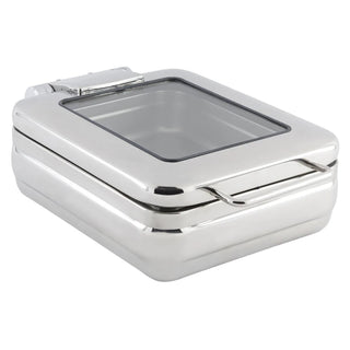 Bon Chef Stainless Steel Induction Chafer, 4 qt., Silver - 20308
