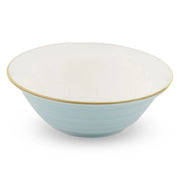Bon Chef 2060002P Tavola Artis Porcelain Bowl, 12 oz., 36/Case - Gold Gray White