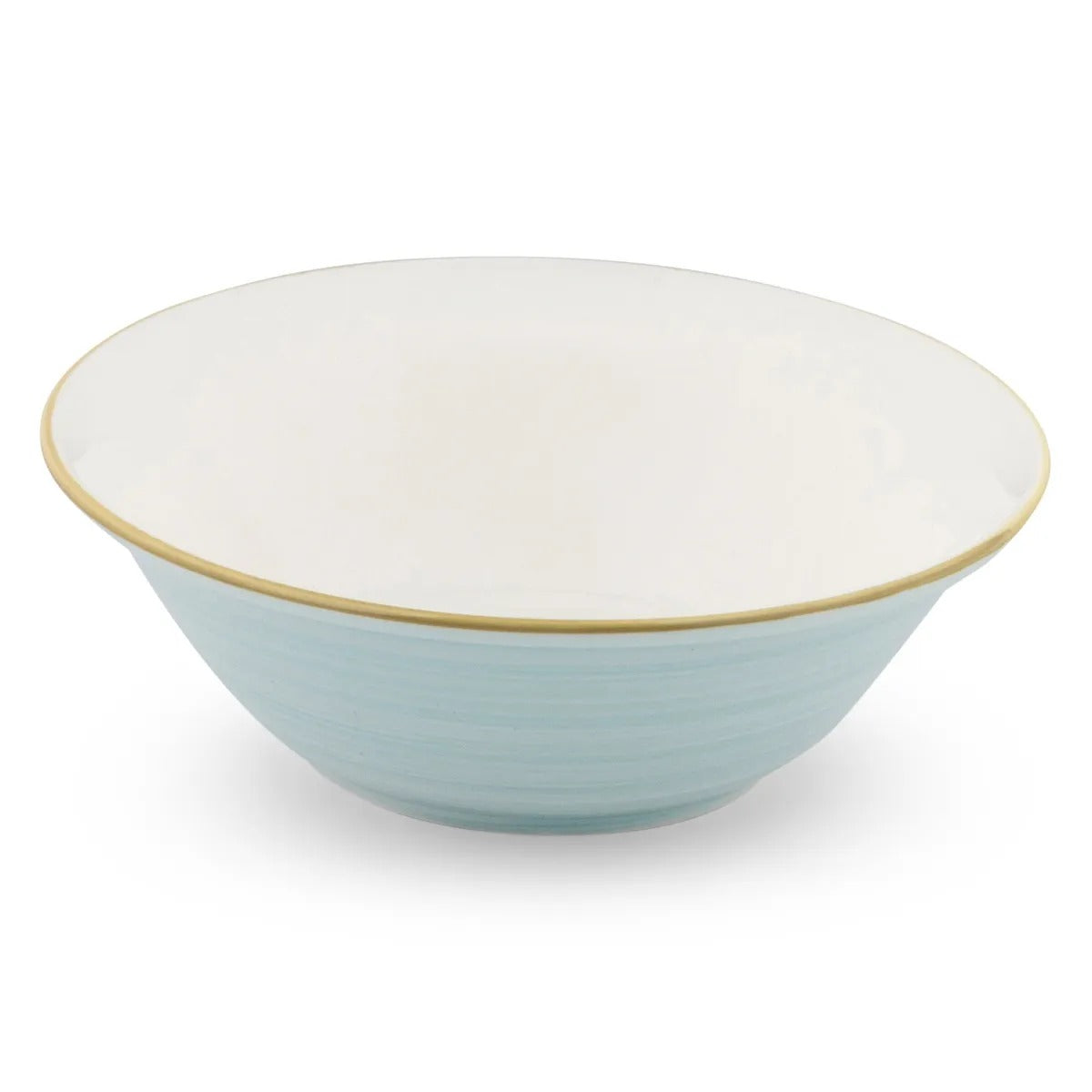Bon Chef 2060002P Tavola Artis Porcelain Bowl, 12 oz., 36/Case - Gold Gray White