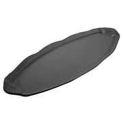 Bon Chef Cast Aluminum Platter, 12" x 28" - Black