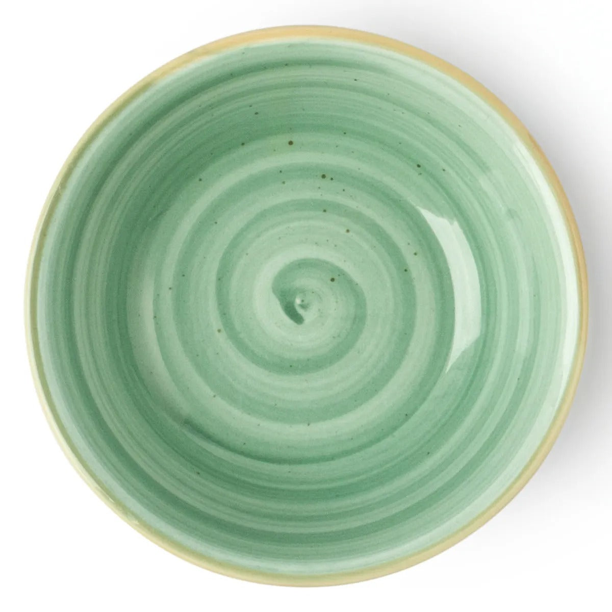 Bon Chef 2060060P Tavola Artis Porcelain Ramekin, 2 oz., 48/Case - Gold Green