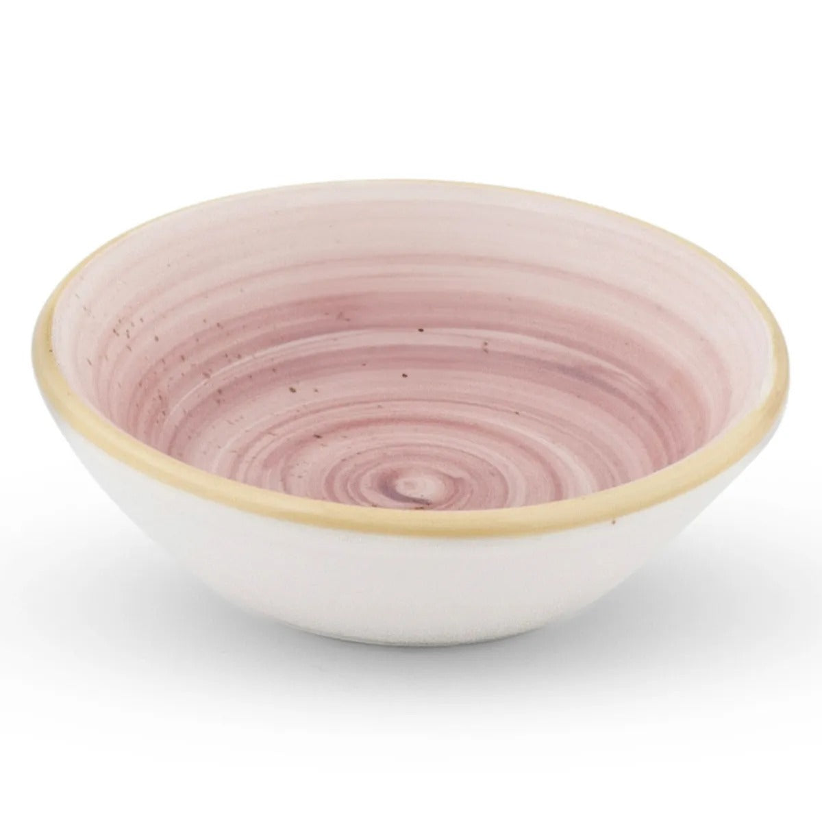 Bon Chef 2060060P Tavola Artis Porcelain Ramekin, 2 oz., 48/Case - Gold Pink