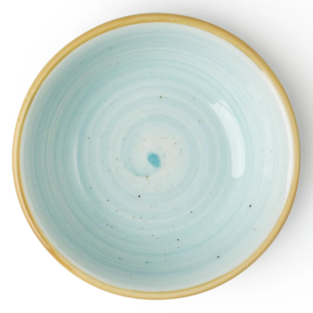 Bon Chef 2060060P Tavola Artis Porcelain Ramekin, 2 oz., 48/Case - Blue Gold