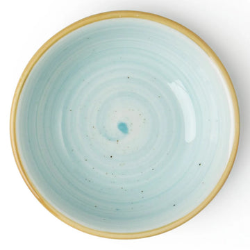 Bon Chef 2060060P Tavola Artis Porcelain Ramekin, 2 oz., 48/Case - Blue Gold