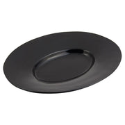 Bon Chef Cast Aluminum Platter, 15 3/4" x 19 1/2" - Black Sandstone Finish