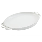 Bon Chef Cast Aluminum Platter, Silver - photo 2