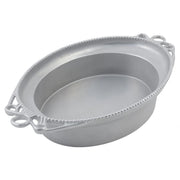 Bon Chef Cast Aluminum Bowl, 12 1/2" x 17 1/2", Silver - 8 qt.