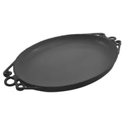 Bon Chef Cast Aluminum Platter, Black - 22"