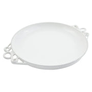 Bon Chef Cast Aluminum Platter, White - 16"