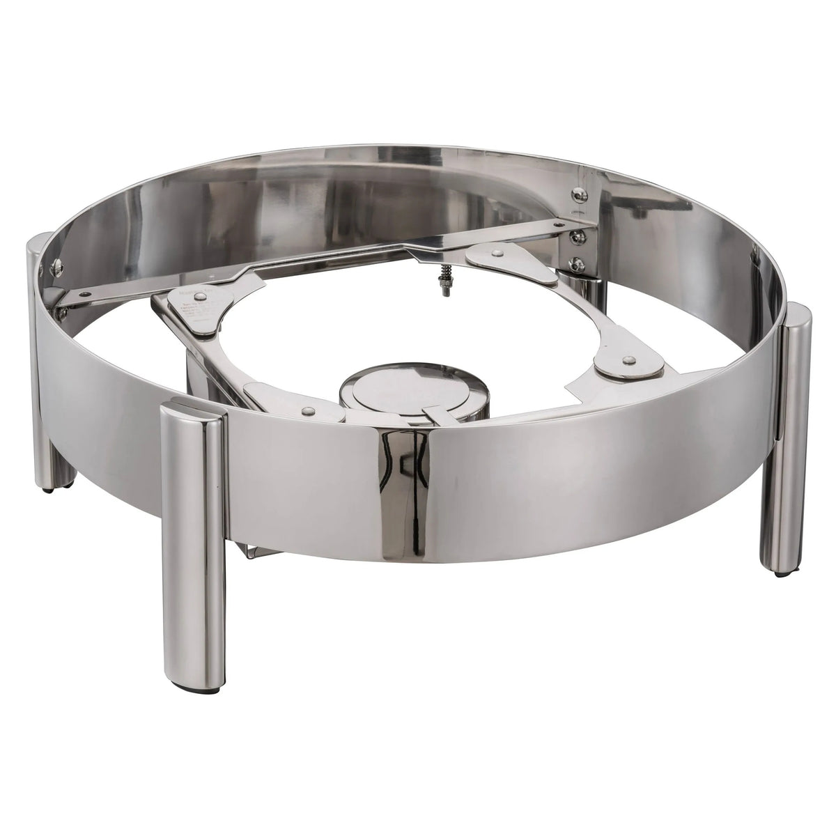 Bon Chef 22001ST Stainless Steel Stand, Oval / Round, Silver - Default Title