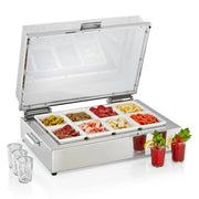 Bon Chef 22050 Stainless Steel Cold Chafer, 8 qt. - Default Title