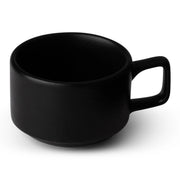 Bon Chef 2700051P Tavola Midnight Porcelain Espresso Cup, 2.5 oz., Black, 48/Case - Default Title