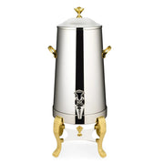 Bon Chef Aurora Stainless Steel Coffee Chafer Urn, Silver - 1.5 gal.