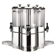 Bon Chef Juice Dispenser, 21 1/4" High, Silver - 6 gal.