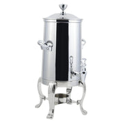 Bon Chef Aurora Stainless Steel Coffee Chafer Urn, Silver - 5.5 gal.