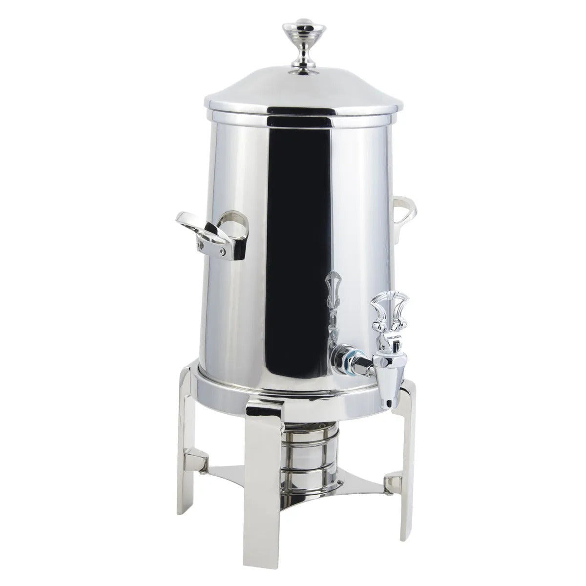Bon Chef Contemporary Stainless Steel Coffee Chafer Urn, Silver - 5.5 gal.