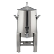 Bon Chef Powerline Stainless Steel Coffee Chafer Urn, 12" Wide, Silver - 3 gal.