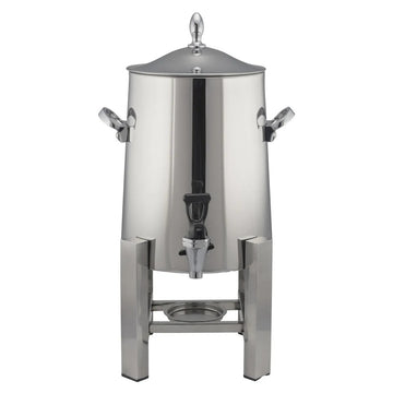Bon Chef Powerline Stainless Steel Coffee Chafer Urn, 12" Wide, Silver - 3 gal.