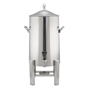 Bon Chef 45105 Powerline Stainless Steel Coffee Chafer Urn, 5 gal. - Black Diamond