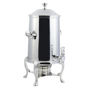 Bon Chef Renaissance Stainless Steel Coffee Chafer Urn, 5.5 gal., Silver - Chrome Accent