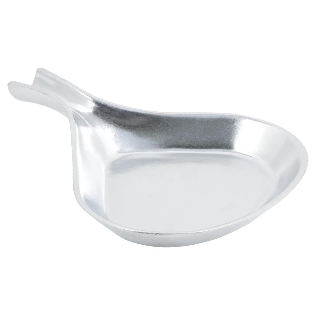 Bon Chef Sandstone Cast Aluminum Serving Skillet, 7 7/16" Diameter - Silver