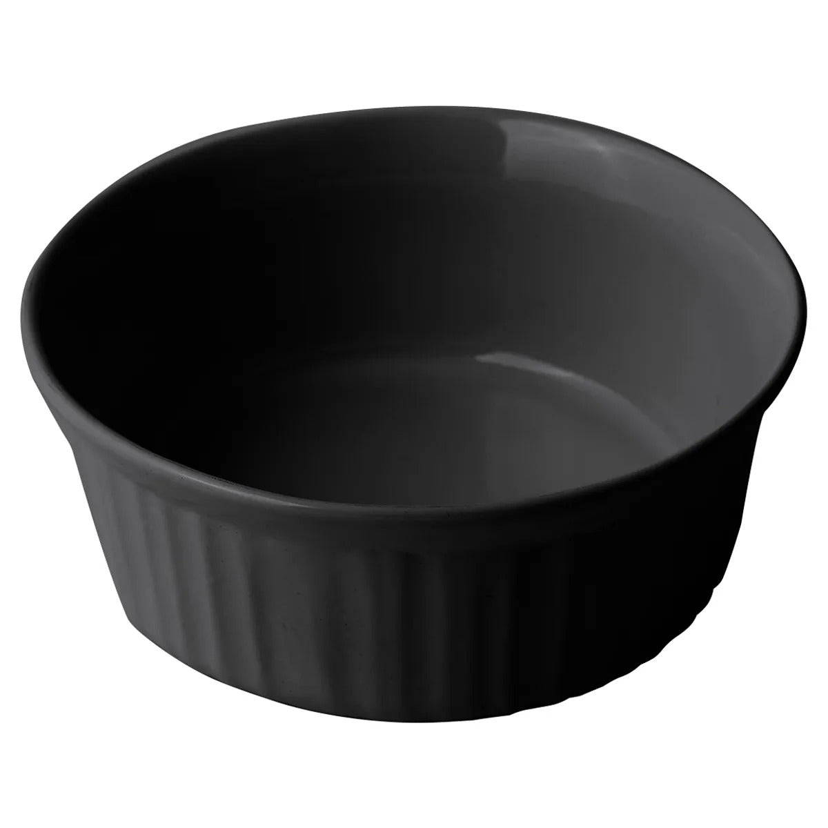 Bon Chef Sandstone Cast Aluminum Dish, 1.5 qt. - White Sandstone Finish