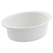 Bon Chef Cast Aluminum Oval Pan, 2.75 qt. - White