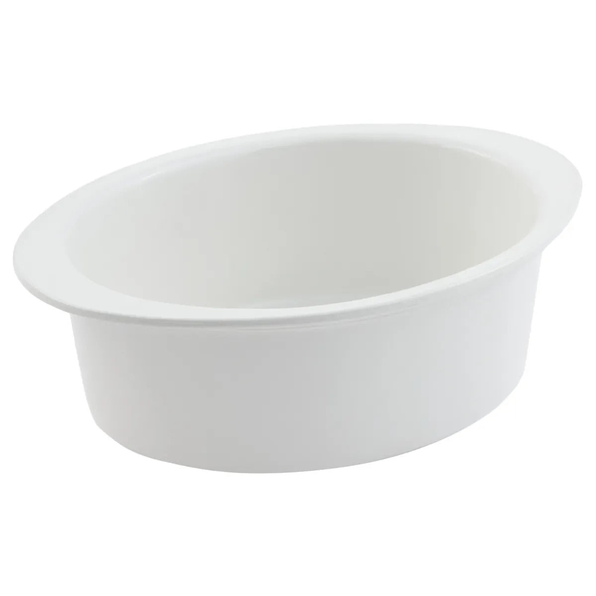 Bon Chef Cast Aluminum Oval Pan, 2.75 qt. - White