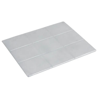 Bon Chef Aluminum Tile, Half Size - Black
