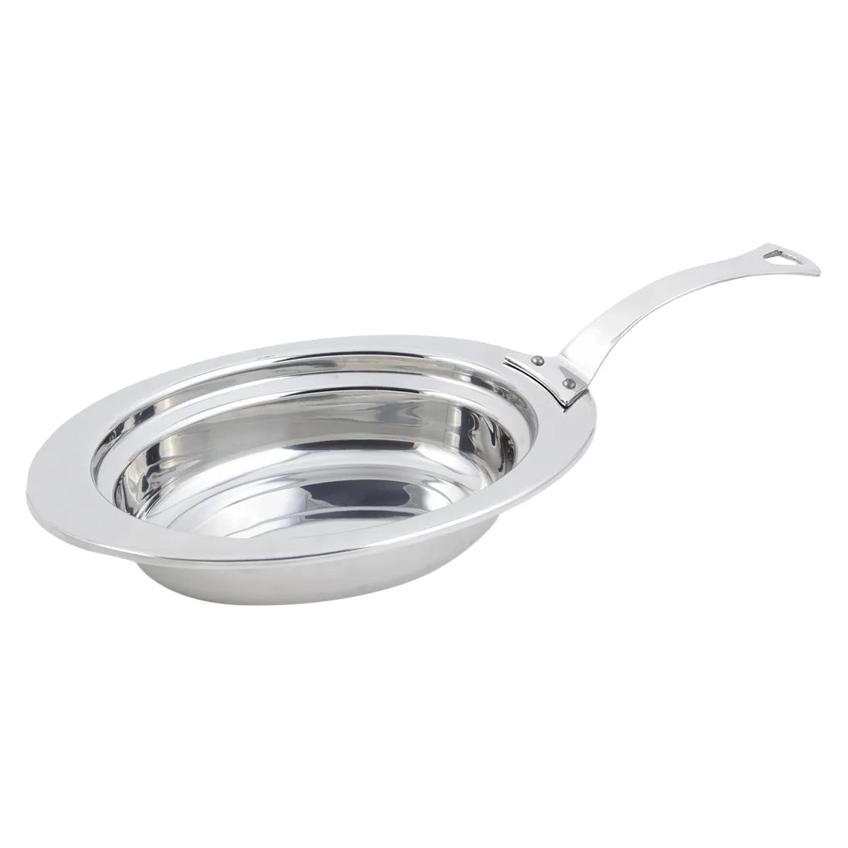 Bon Chef Stainless Steel Food Pan, Full Size, Silver - 2 qt.