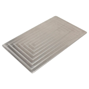 Bon Chef 52101 Stainless Steel Tile, Full Size, Silver - Default Title