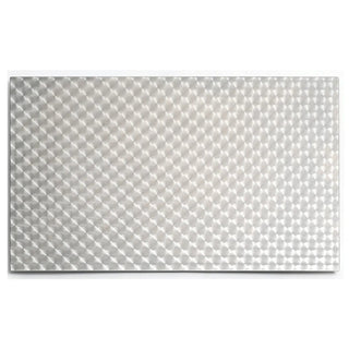 Bon Chef Stainless Steel Tile, Full Size, Silver - Circles