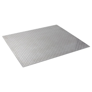 Bon Chef Stainless Steel Tile, Double Size, Silver - Circles