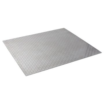 Bon Chef Stainless Steel Tile, Double Size, Silver - Circles