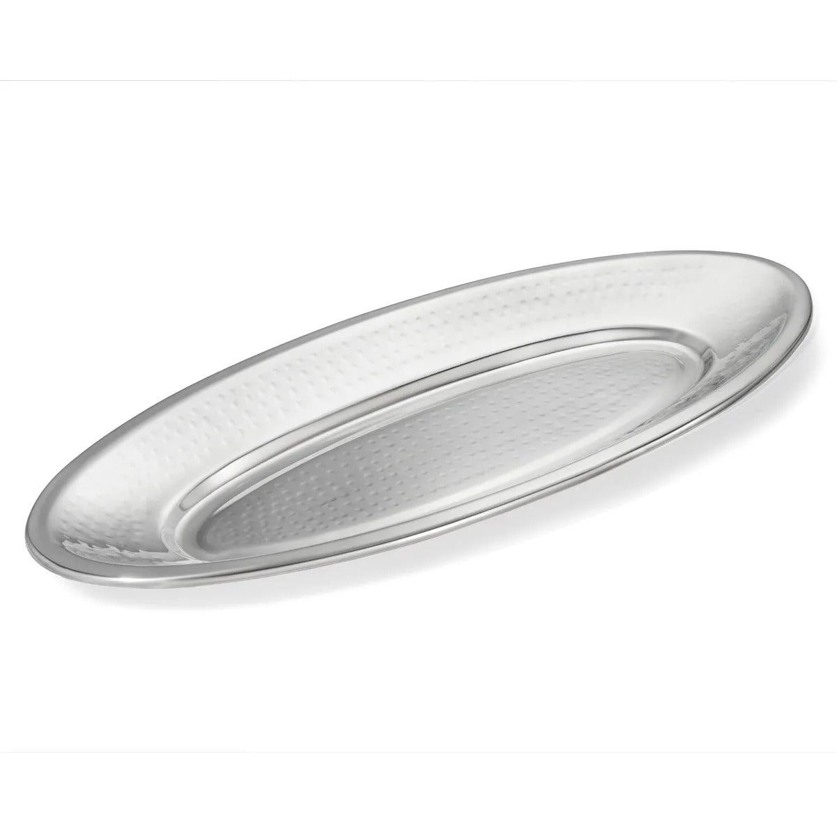 Bon Chef Stainless Steel Platter, 8 3/4" x 21 1/4", Silver - 5218H