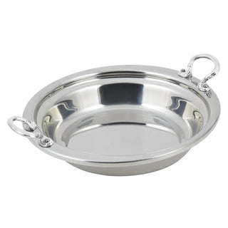 Bon Chef Stainless Steel Food Pan, 2.5 qt., Silver - 2.5 Qt. Plain