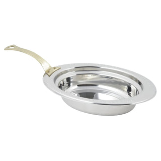 Bon Chef Stainless Steel Food Pan, Full Size, Silver - 2 qt.