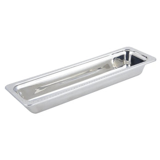 Bon Chef Stainless Steel Food Pan, 1/2 Size Long, Silver - 3 qt.