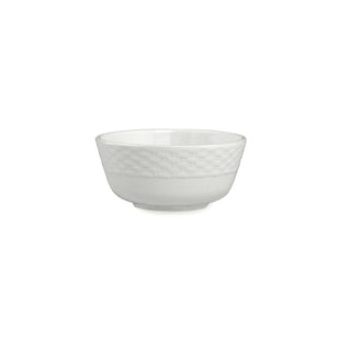 Bon Chef Weave Melamine Bowl, White - 8 oz.