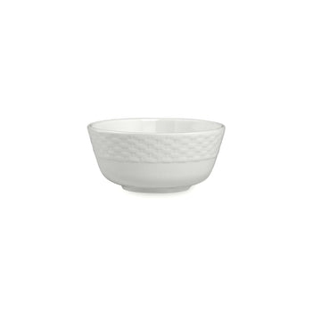 Bon Chef Weave Melamine Bowl, White - 8 oz.