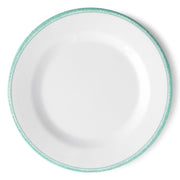 Bon Chef 53982 Tidal Melamine Butter Plate, 7" Diameter, 48/Case - Blue