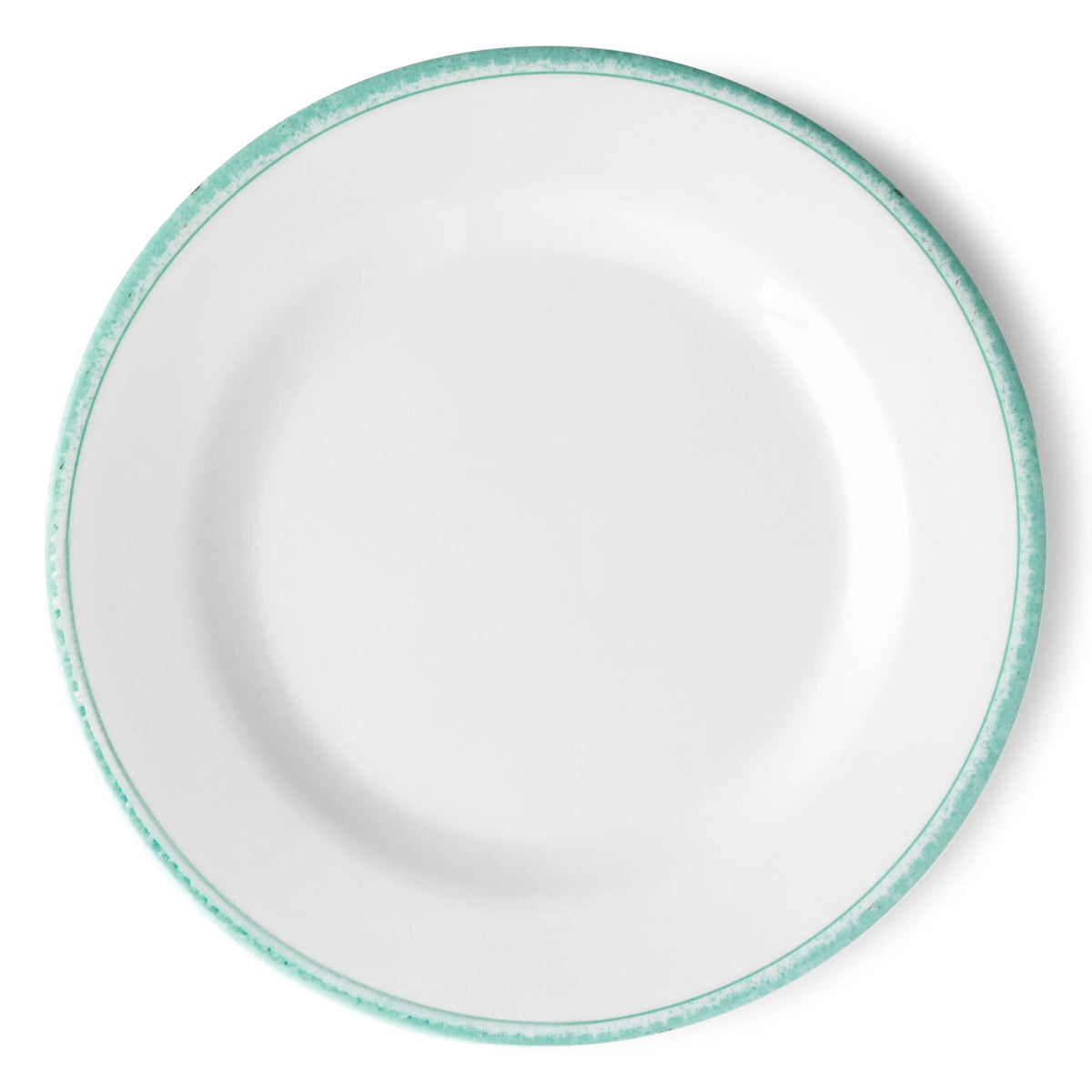 Bon Chef 53982 Tidal Melamine Butter Plate, 7" Diameter, 48/Case - Orange