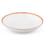 Bon Chef 53988 Tidal White Melamine Bowl, 27 oz., 12/Case - Orange