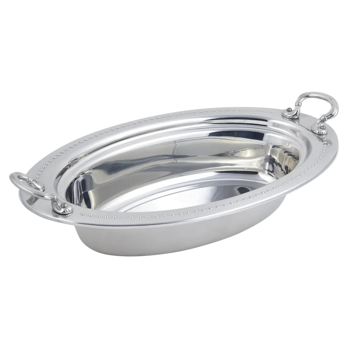 Bon Chef Stainless Steel Food Pan, 11 13/16" x 19", Silver - 6.25 qt.