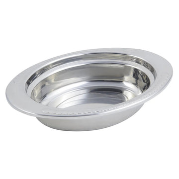 Bon Chef Stainless Steel Food Pan, 2 qt., Silver - Oval