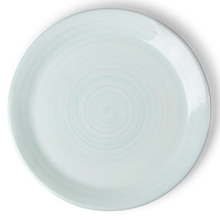 Bon Chef 54104 Brushstrokes Blue Melamine Plate, 10" Diameter, 24/Case - Blue