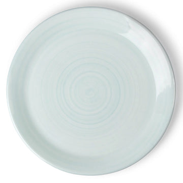 Bon Chef 54104 Brushstrokes Blue Melamine Plate, 10" Diameter, 24/Case - Blue
