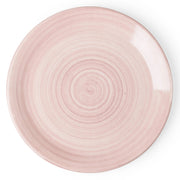 Bon Chef 54104 Brushstrokes Blue Melamine Plate, 10" Diameter, 24/Case - Pink