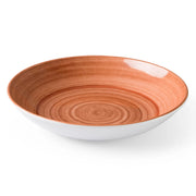 Bon Chef 54108 Brushstrokes Melamine Bowl, 27 oz., 12/Case - Orange